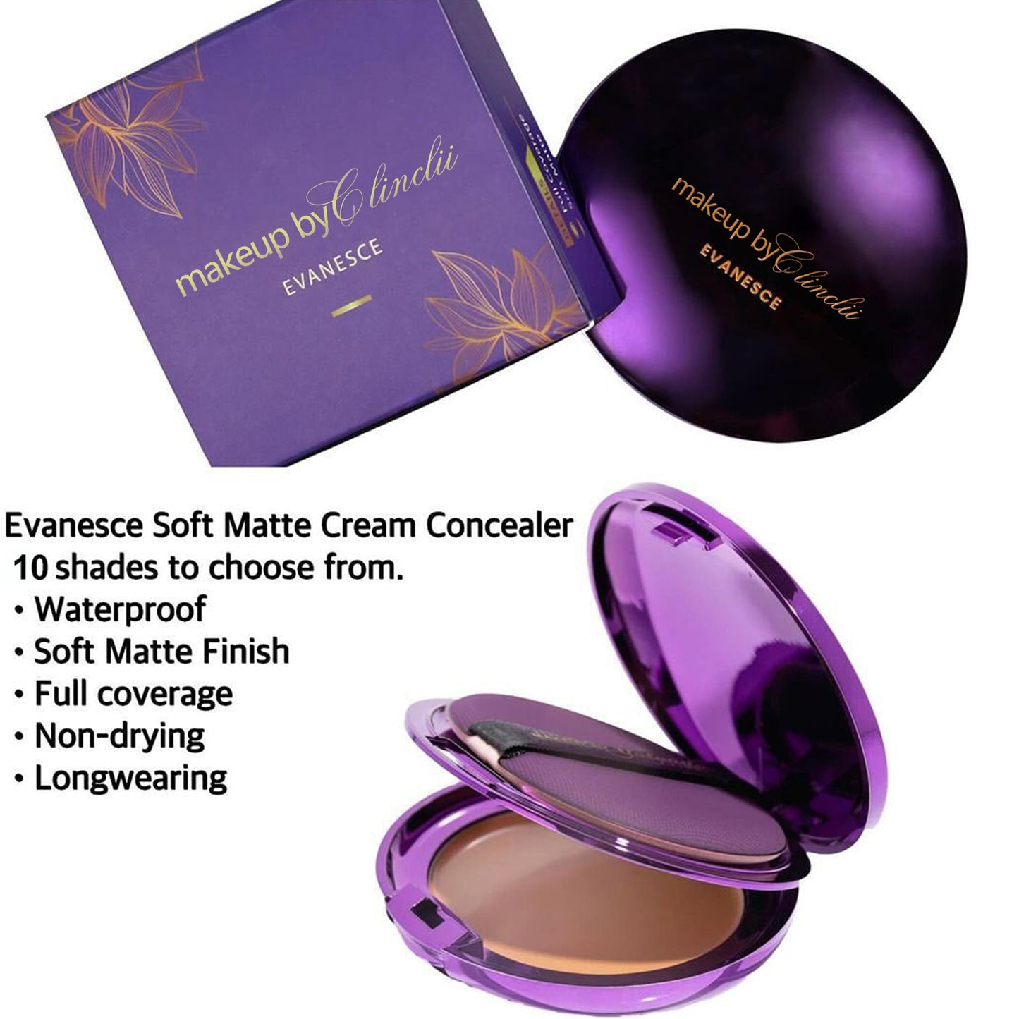 Final 3 Hours: 60%OFF-Clinclii Soft Matte Cream Concealer with Brush FREE !๐