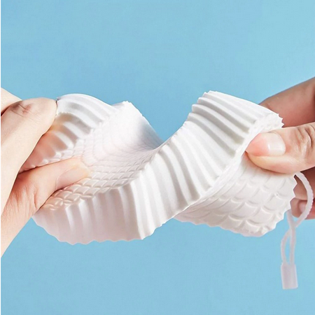 [2count]Magic Exfoliating Bath Sponge,3D Super Soft Exfoliating Bath Sponge,Skin Friendly and Reusable,Alternative to exfoliating Gloves,Random Color.